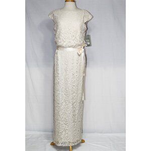 Sally Bridesmaid Dress #8794-All Lace-Sizes L,3X-Champagne Gold-New W/Tags